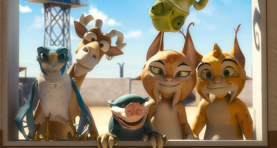 Кадры из Пропавший рысенок (2008)