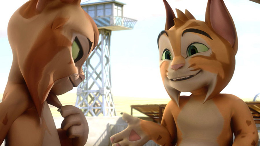 Кадры из Пропавший рысенок (2008)