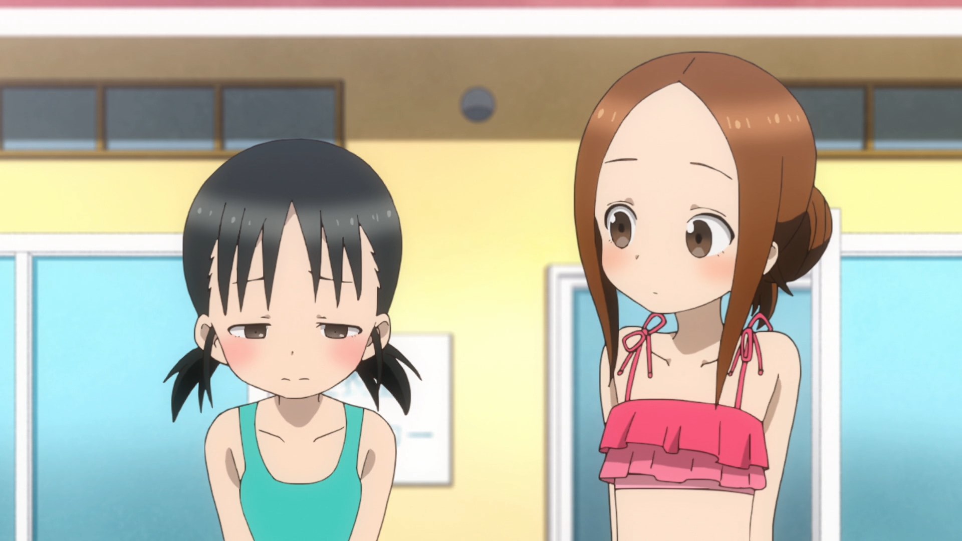 Кадры из Озорная Такаги: Водные горки (2018)