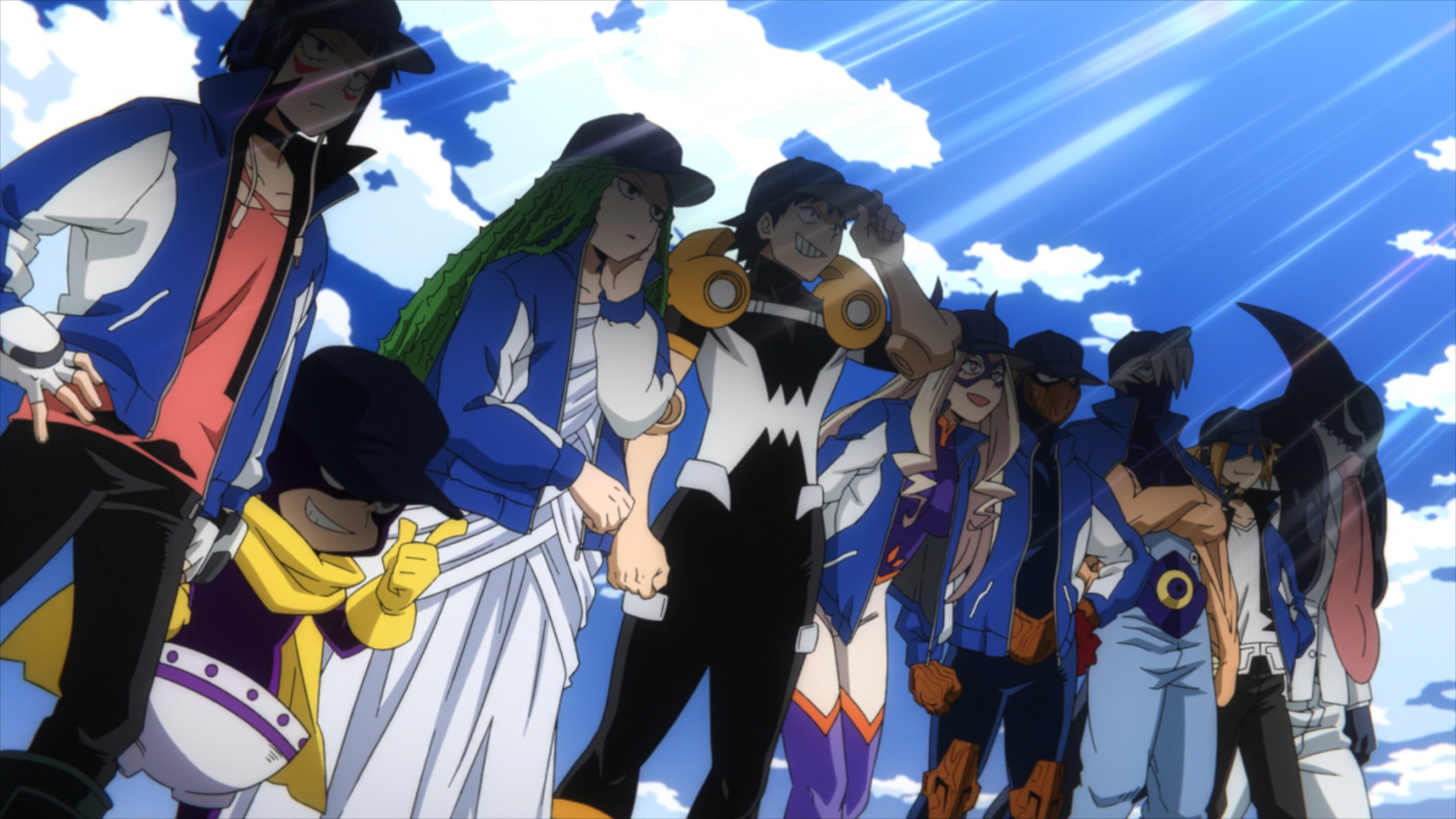 Кадры из Моя геройская академия ONA (2022)