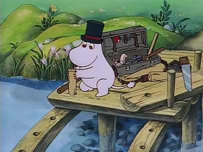 Кадры из Комета в долине муми-троллей (1992)