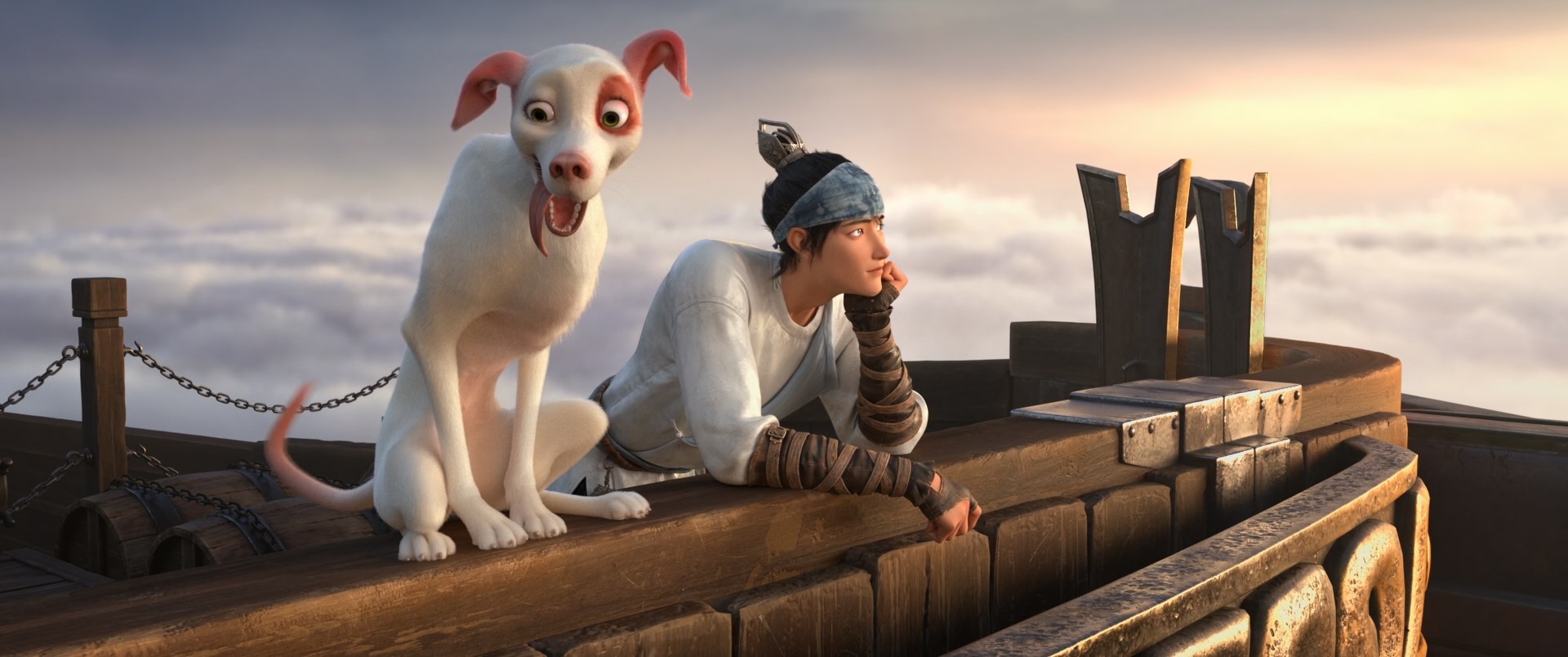 Кадры из Новые боги: Ян Цзянь (2022)