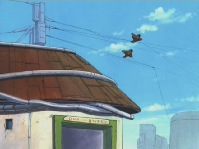 Кадры из Наруто: Найти тёмно-красный четырёхлистный клевер! (2002)