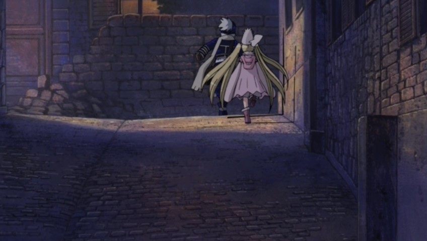 Кадры из Почтовая пчела: Свет и синяя ночная фантазия (2008)